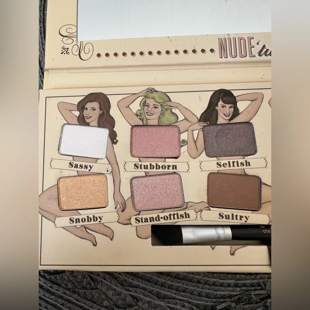 TheBalm Nude'Tude Eyeshadow Palette Neutral Brown Tan